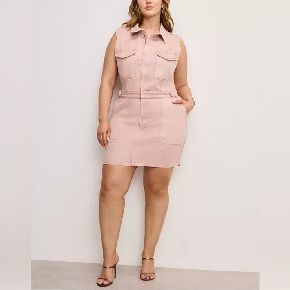 GOOD AMERICAN Women's Fit For Success Mini Dress, (Large to 1XL)